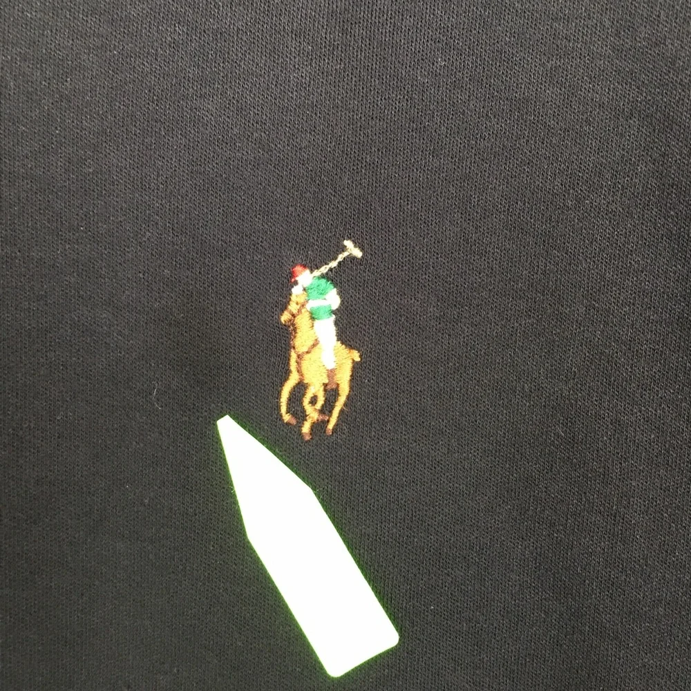 Polo Ralph Lauren Custom Slim Fit Polo Shirt Men's M Black Embroidered Pony Logo